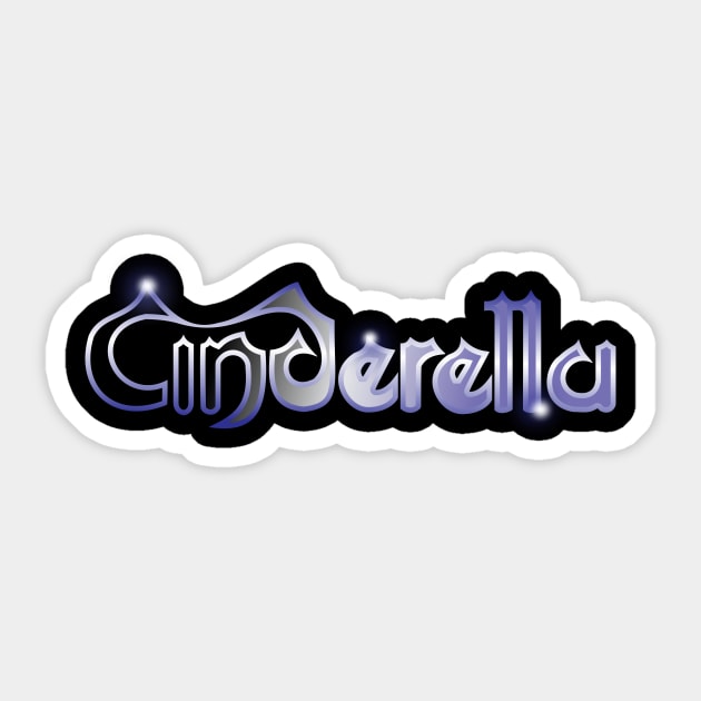 Cinderella logo Sticker by w.d.roswell